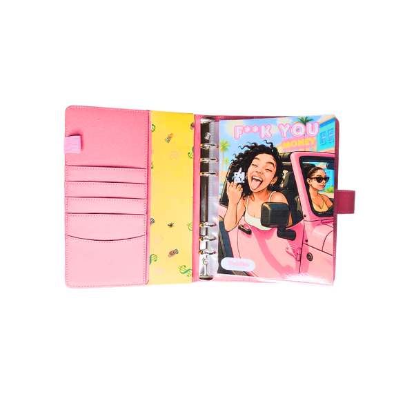 F**k You Money - Challenge Binder (Pink)